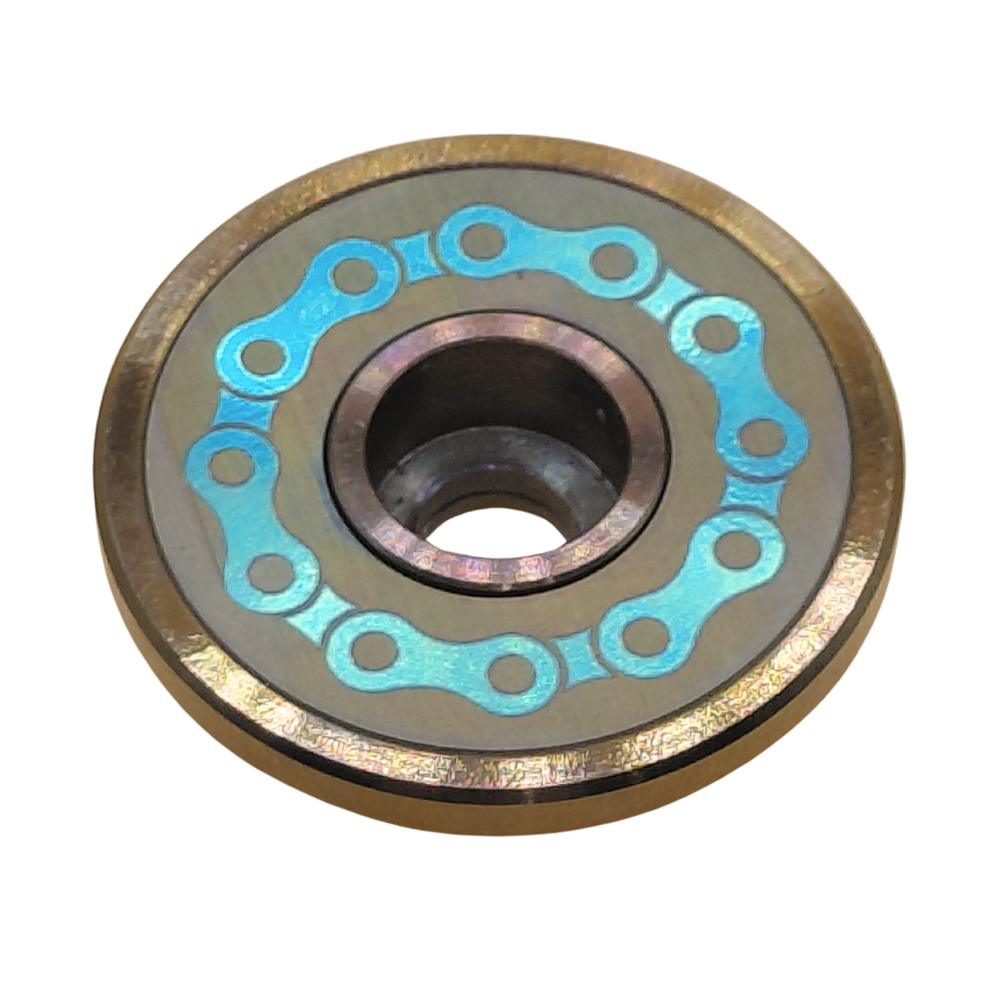 Visible bolt Bike chain