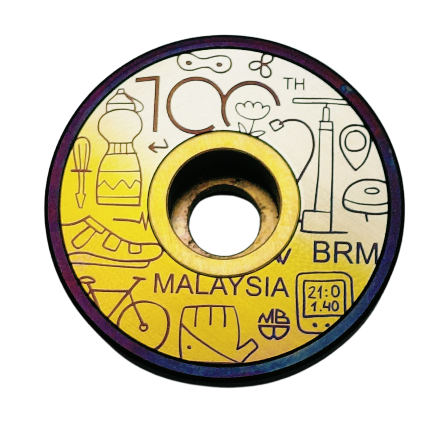 Stem Top Cap BRM100th"Doodle2s"