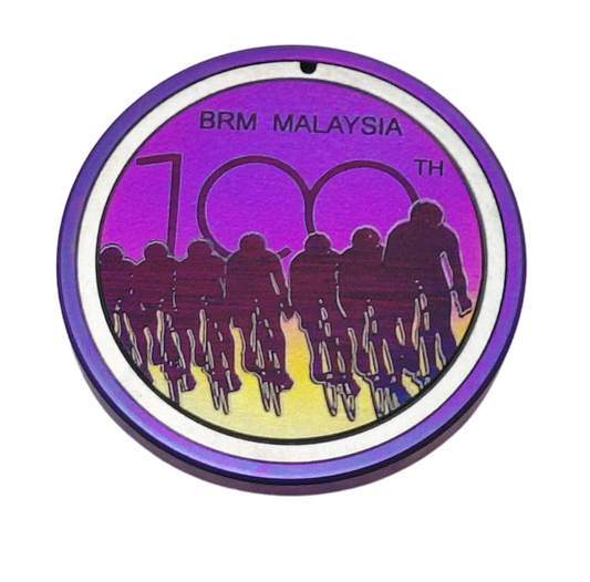 Stem Top Cap BRM100th "Group ride"
