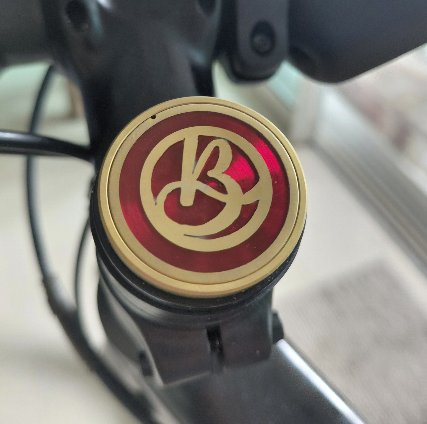Monogram Stem Cap